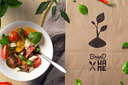 4 Eco Food Logos, a Branding & Logo Template by Zhemchuzhina (Thumbnail 3 of 5)