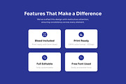 Fintech Annual Wall Planner 2026, a Stationery Template by twinstd (Thumbnail 2 of 4)