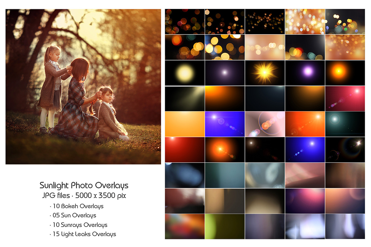 Sunlight Photo Overlays, a Brushes & More by HappyNews (Photo 2 of 2)
