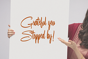 Restian Bagotha, a Script Font by Gatype (Thumbnail 11 of 11)