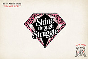 Fight for a Cure, Breast Cancer, a Graphic by GlitterCraft (Thumbnail 3 of 41)