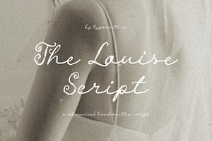 The Louise | Whimsical Script Font