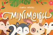 Minimoish - Playful Typeface, a Script Font by Littlehand (Thumbnail 1 of 8)