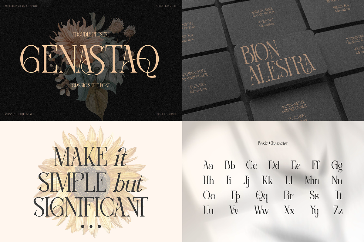 90% OFF! Modern Serif Font Bundle, a Serif Font by Denustudios (Photo 9 of 16)