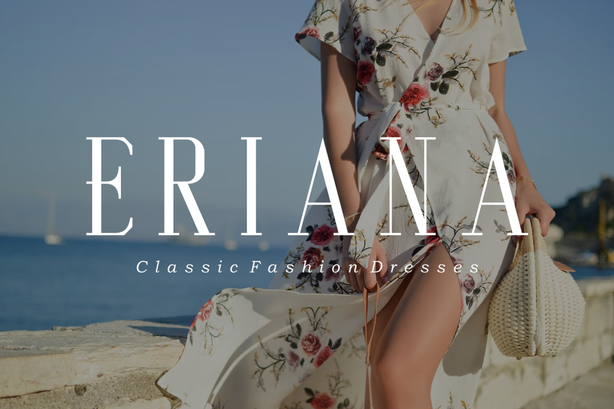 Evanela Font, a Serif Font by albert_kalingga (Photo 3 of 5)