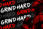 Black Mystics Raw Brush Display Font, a Handwritten Font by SNIPESCIENTIST (Thumbnail 24 of 38)