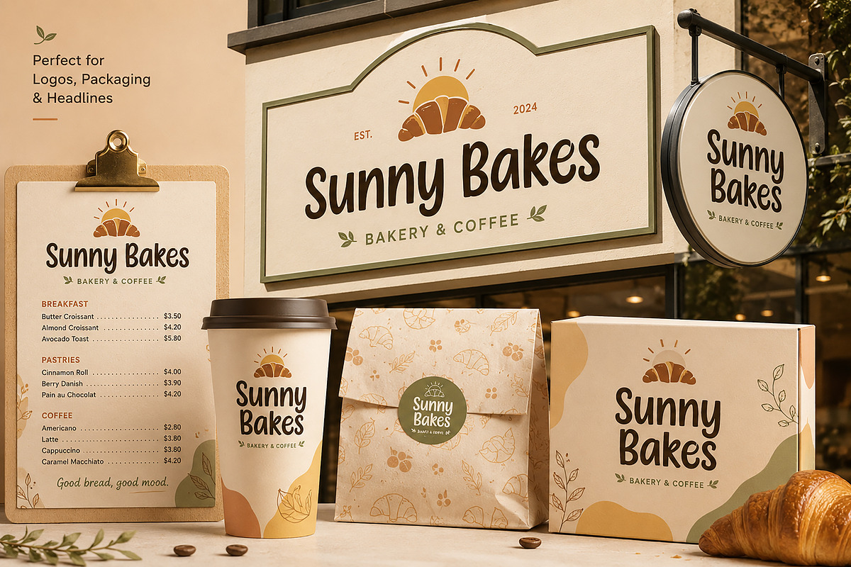 BoldSprout – Organic Display Font, a Script Font by Wow Magic (Photo 5 of 6)