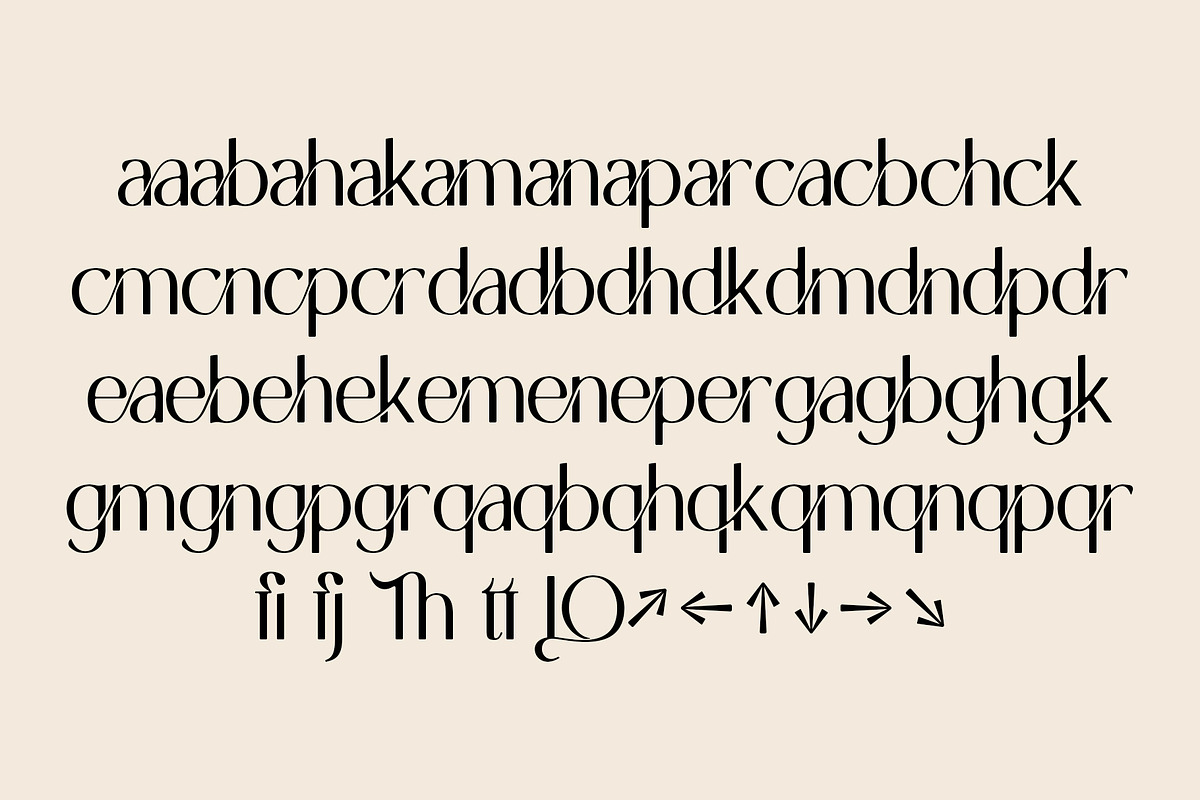 Algha | Beauty Sans Serif, a Sans Serif Font by Youthlabs Studio (Photo 19 of 20)