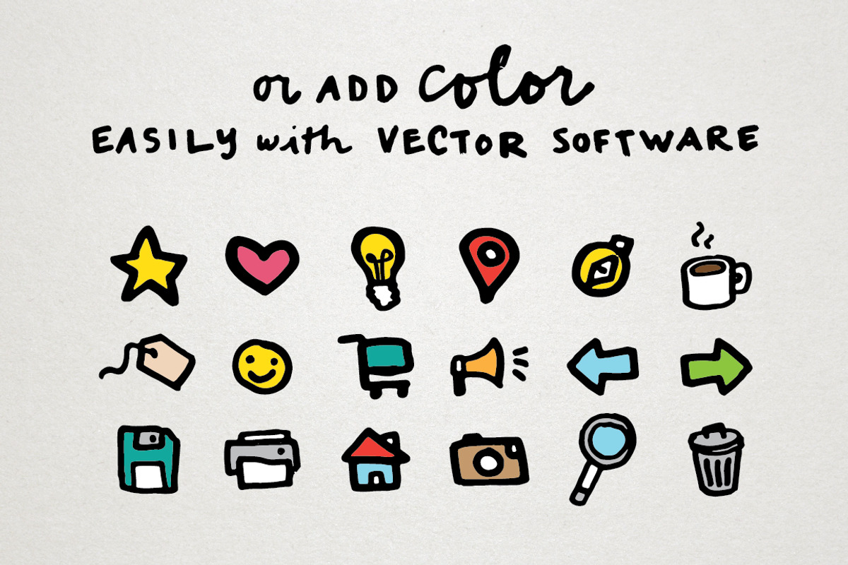 Fun Marker Icons for Blogs &Web, an Icon by Lemonade Pixel (Photo 3 of 3)