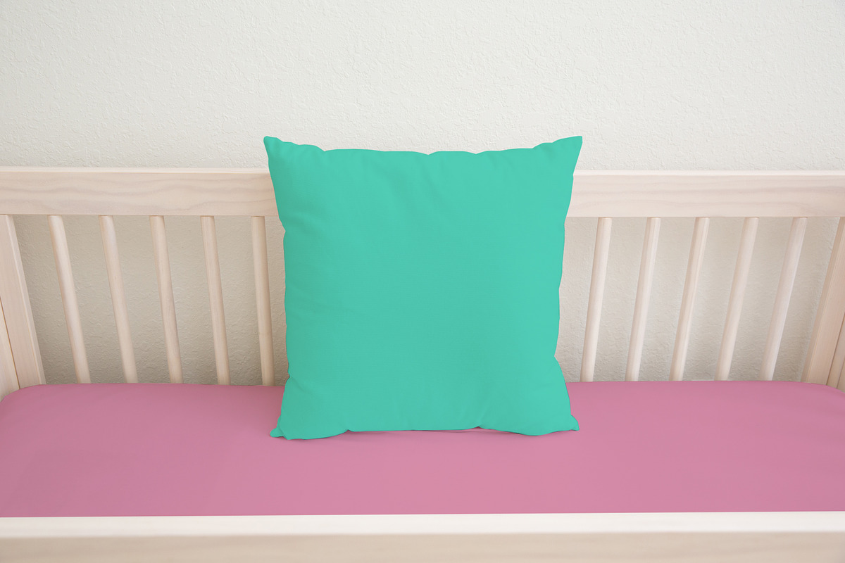 White Pillow + Sheets Mockup #NN36, a Product Mockup by JENLYNN Stock Shop (Photo 5 of 5)