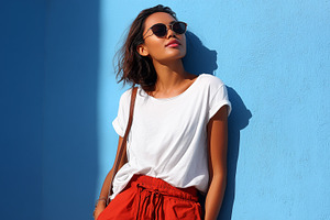 Stylish woman in sunglasses, a Person Photo by MistyDay