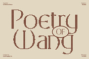CS Marius Disco, a Serif Font by Craft Supply Co. (Thumbnail 4 of 8)