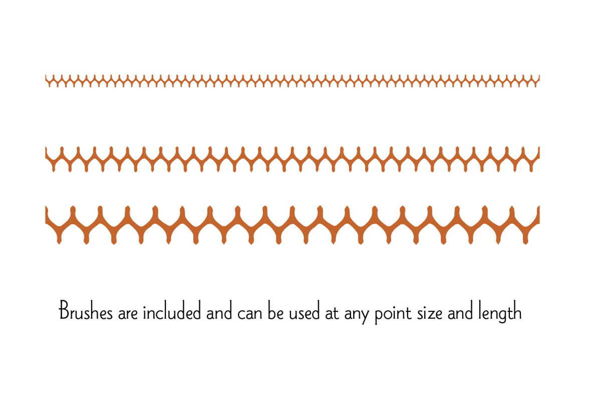 Hand Drawn Border Patterns, a Pattern Graphic by Melissa Held Designs (Photo 3 of 4)