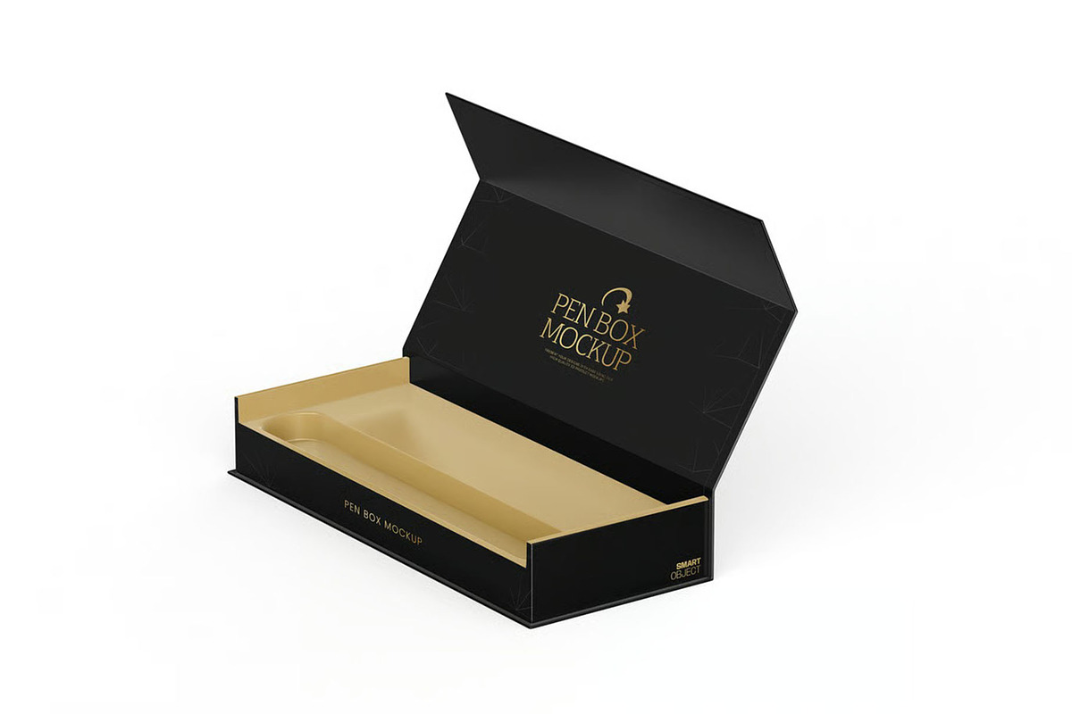 Magnetic Gift Box Mockup, a Packaging Mockup by zphotographystudio (Photo 6 of 10)