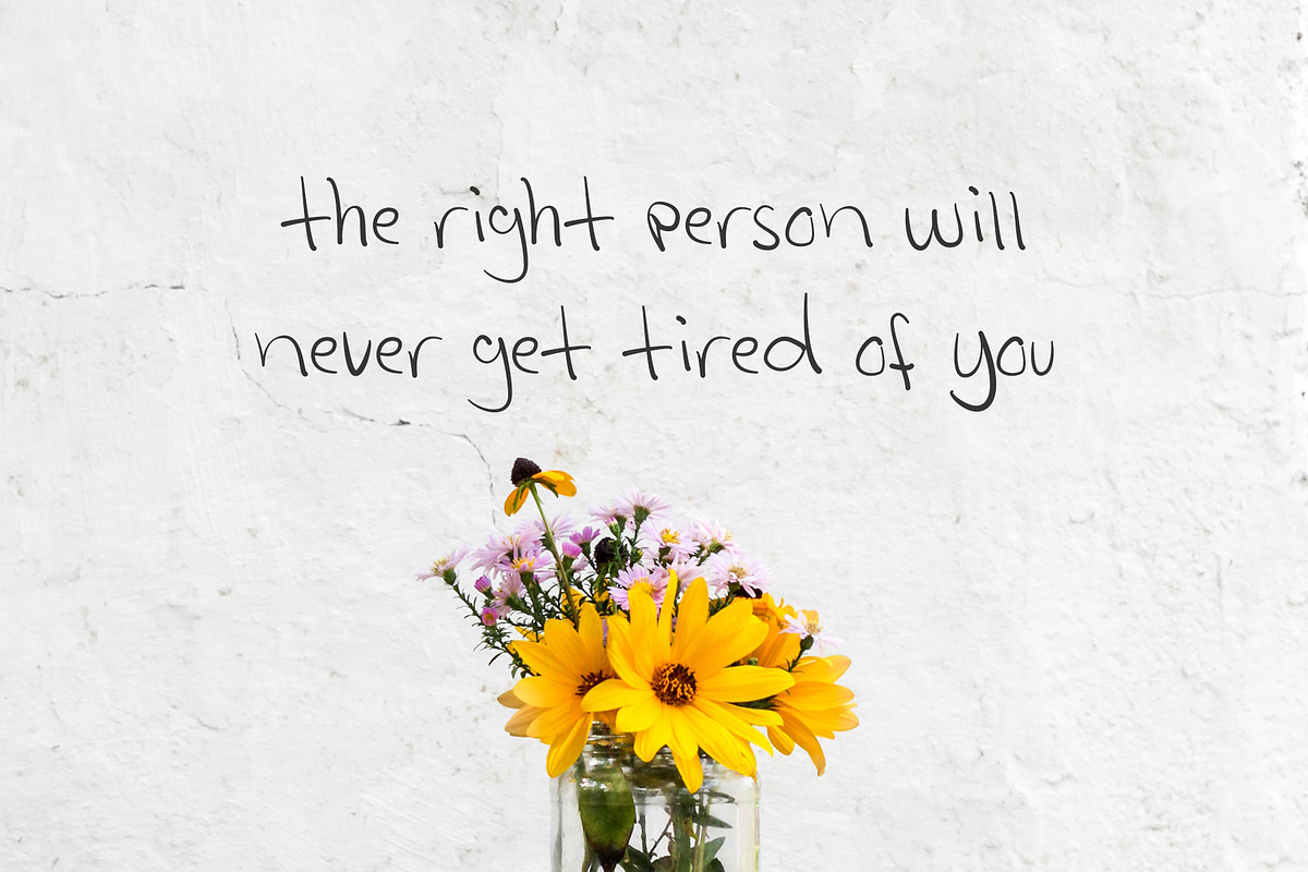 Amazing Wednesday - Handwritten Font, a Font by Wellscript Studio (Photo 5 of 11)
