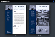 PRO Resume 3, a Resume Template by ikono.me (Thumbnail 4 of 6)