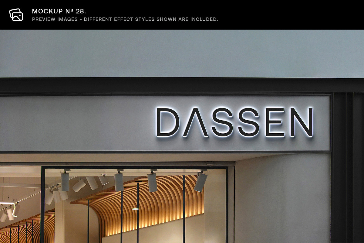 30 Signs & Facade Logo Mockups - V5, a Product Mockup by Asylab (Photo 35 of 38)