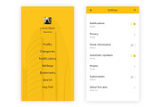Directory - Search Listing XD App, an UI Kit Template by themelove (Thumbnail 3 of 9)