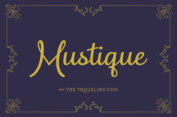 Mustique Script preview 5