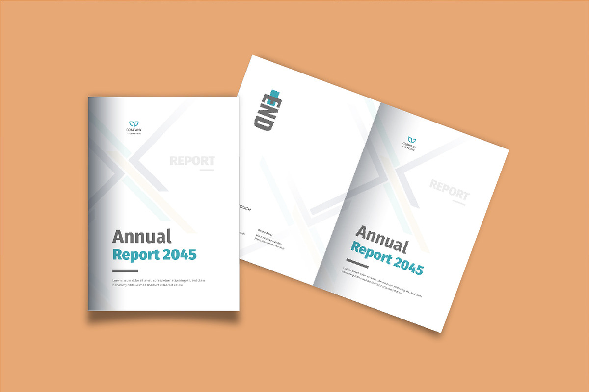 Annual report brochure design layout, a Brochure Template by Pavel_design (Photo 1 of 7)