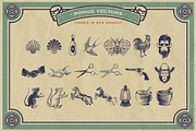 Three Horse Typeface, a Serif Font by alit design (Thumbnail 19 of 20)
