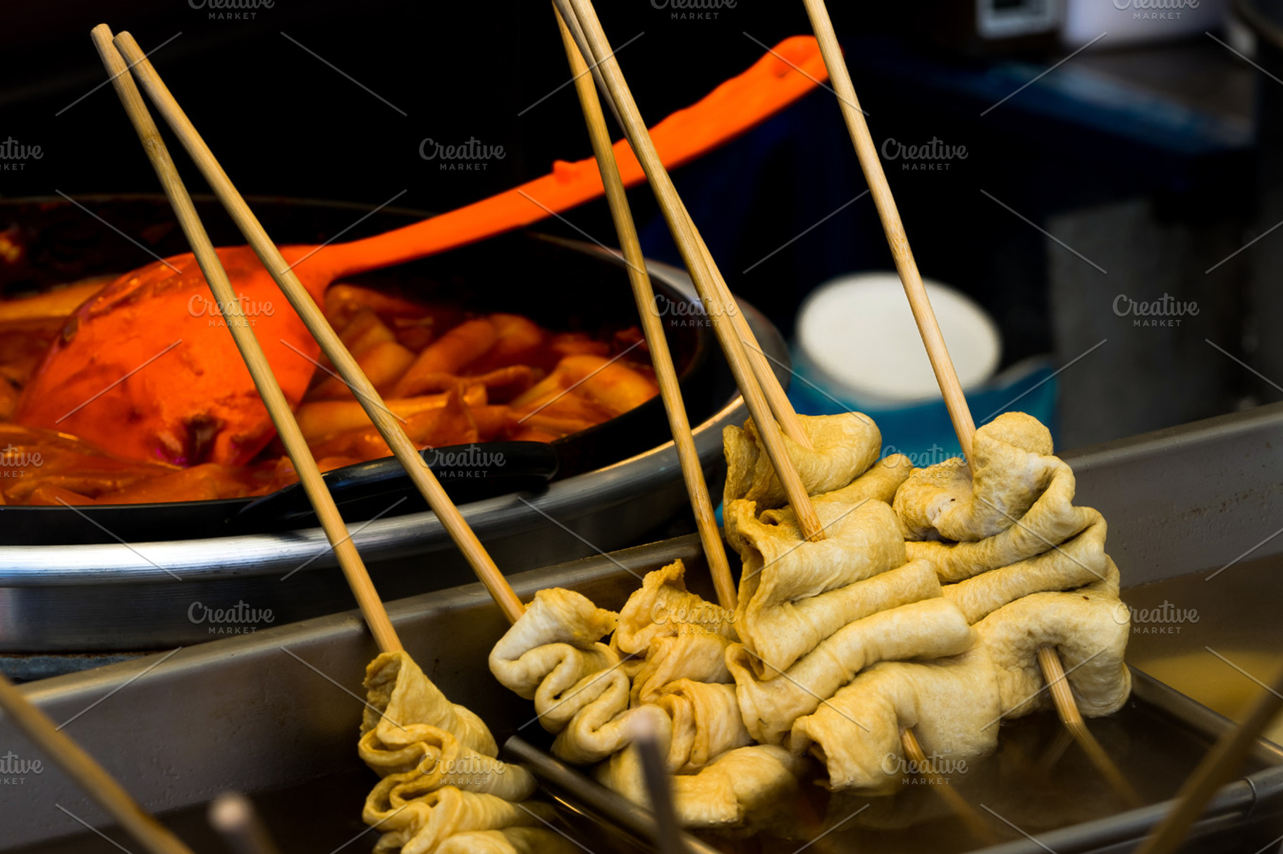 odeng korean street food, a Food & Drink Photo by sekitarief