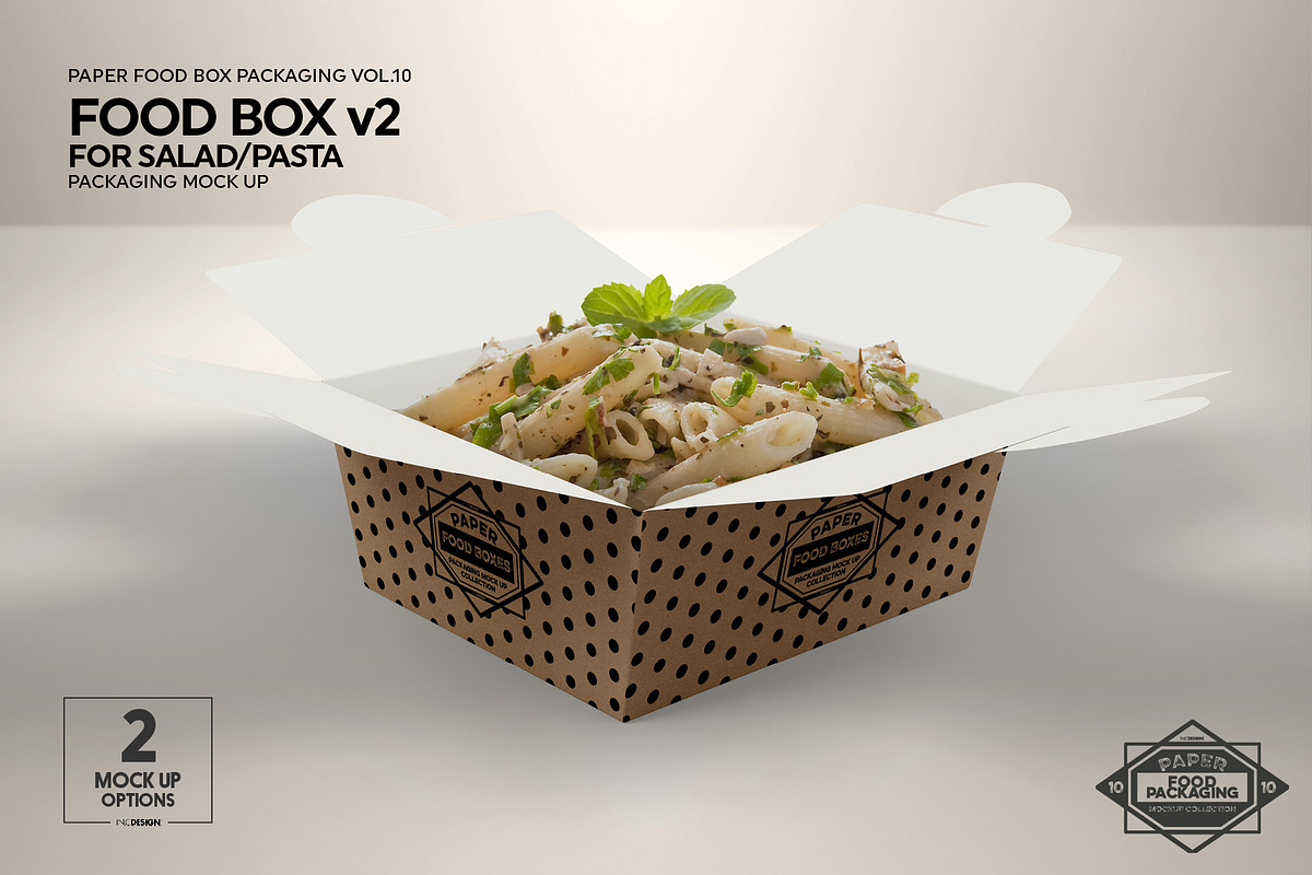 VOL.10 Food Box Packaging Mockups, a Product Mockup by INCDesign (Photo 20 of 22)