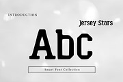 Jersey stars, a Slab Serif Font by Wow Magic (Thumbnail 2 of 3)