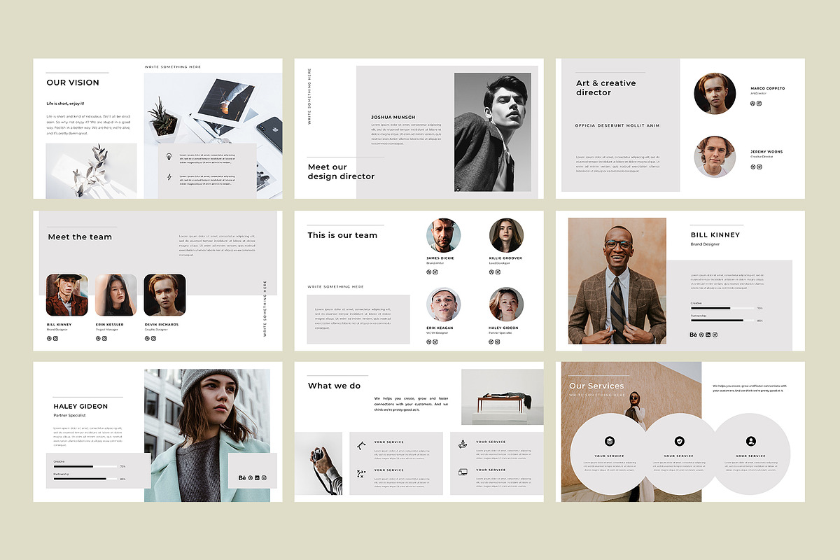 Avera - PowerPoint Template, a Presentation Template by Bervisual (Photo 3 of 9)