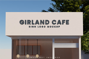 Sign Logo Mockup Vol. 04