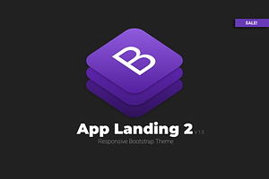 APP Landing 2 - Bootstrap Theme
