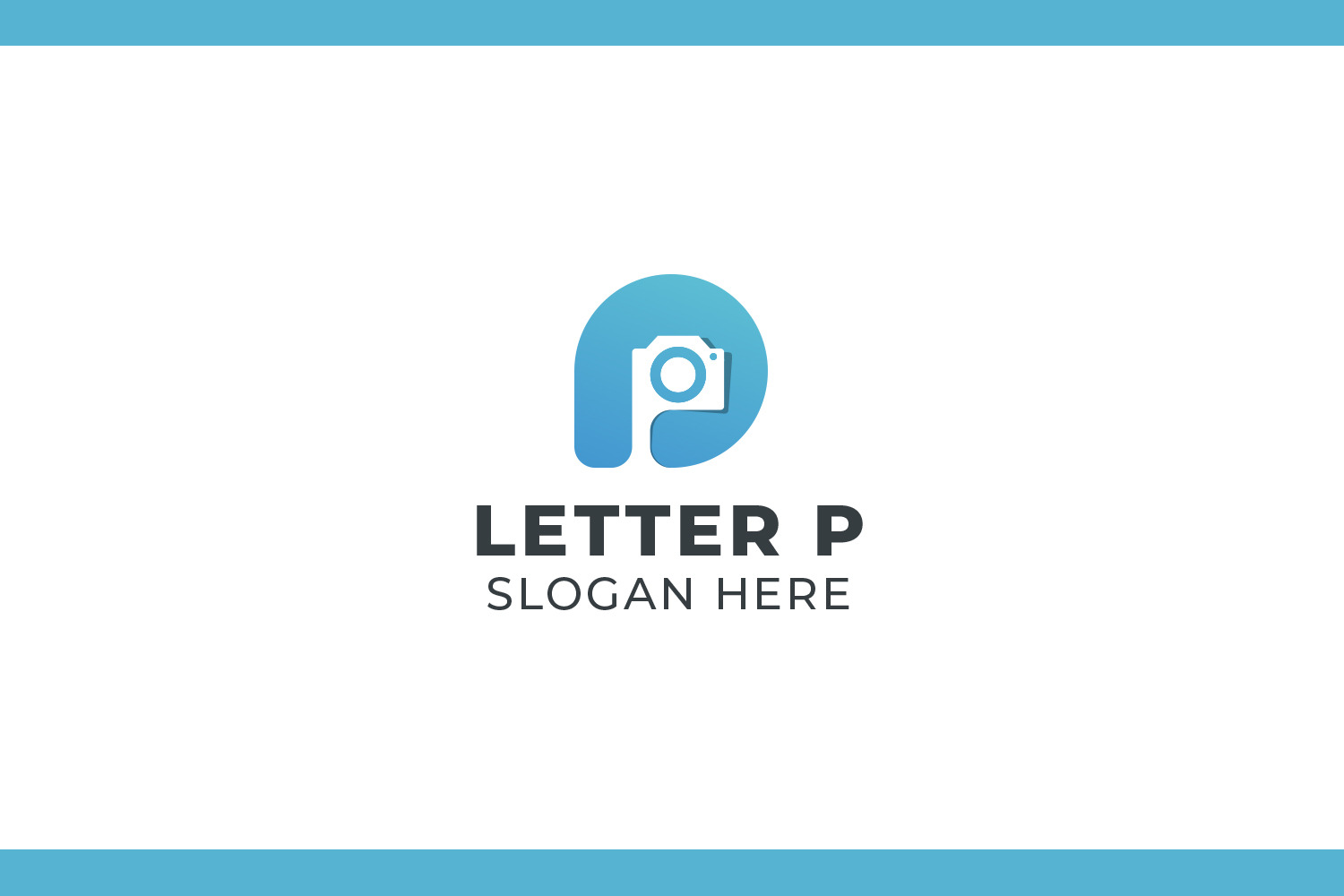 Letter P And Camera Logo, a Branding & Logo Template by Suhandi