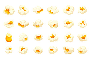 Popcorn kernels. Pop corn kernel, a Food Illustration by Stock-Smart-Start