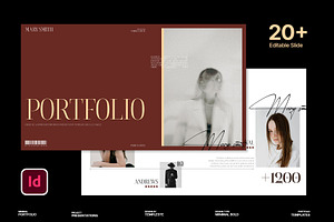 Simple Portfolio Template, a Presentation Template by Templeste