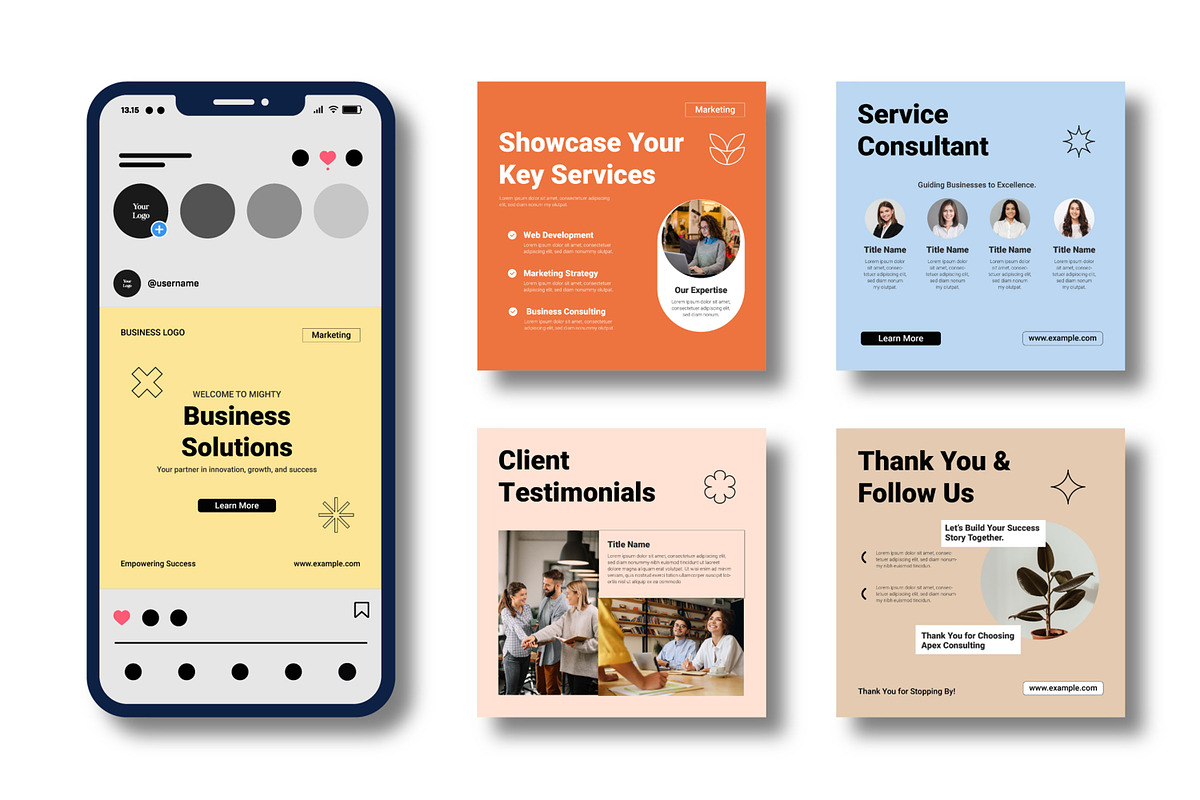 Business Promoting  Social Media, a Social Media Template by MightyDesign (Photo 1 of 8)