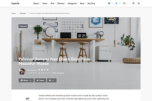 WordPress Minimal Blog Theme