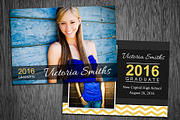 Graduation Card Template Photo 07, an Invitation Template by Supremer Studio (Thumbnail 2 of 2)