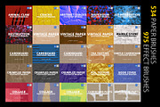 5600 Photoshop Brushes Bundle, a Brush Add-On by ArtistMef (Thumbnail 33 of 48)