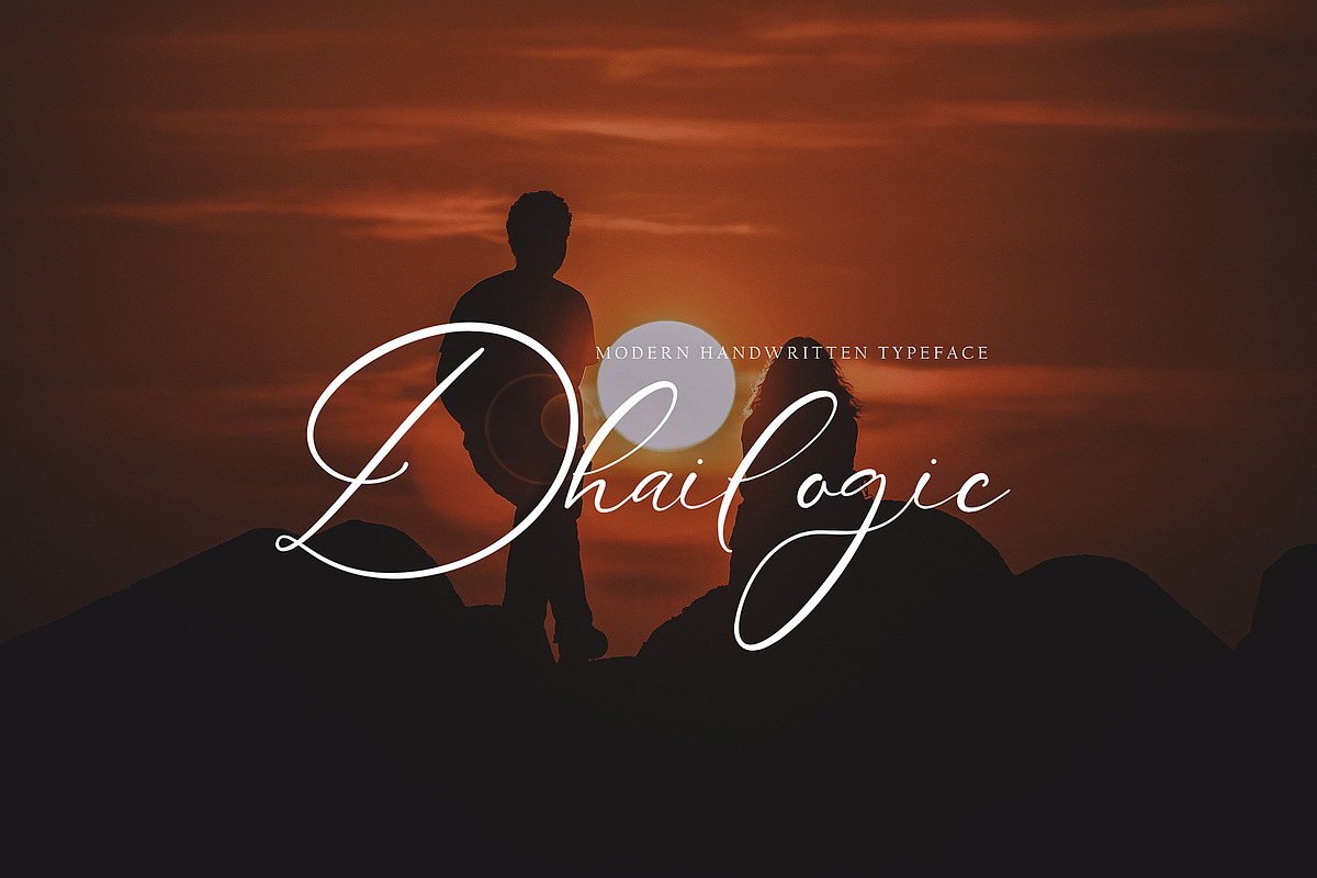 Berpo Portyn, a Script Font by pineungtype (Photo 3 of 9)