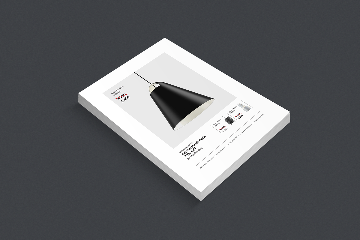 C E N T R E — Lighiting Flyer, a Flyer Template by BOXKAYU (Photo 2 of 7)