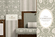 Arts & Crafts Floral Pattern Sage, a Pattern Graphic by Eclectic Anthology (Thumbnail 2 of 10)