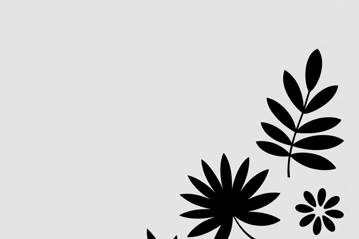 collection tropical leaf silhouette, an Illustration by Amazin_art (Photo 8 of 21)
