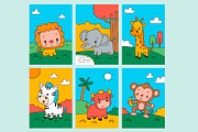 Safari Animal Coloring page For Kid, an Animal Illustration by Design House (Thumbnail 2 of 3)