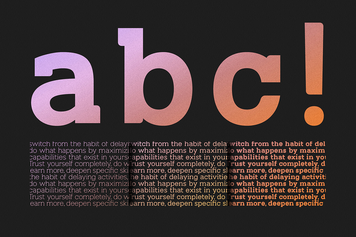 Orslab V01, a Slab Serif Font by OWL KING (Photo 2 of 9)