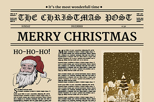 Christmas Newspaper