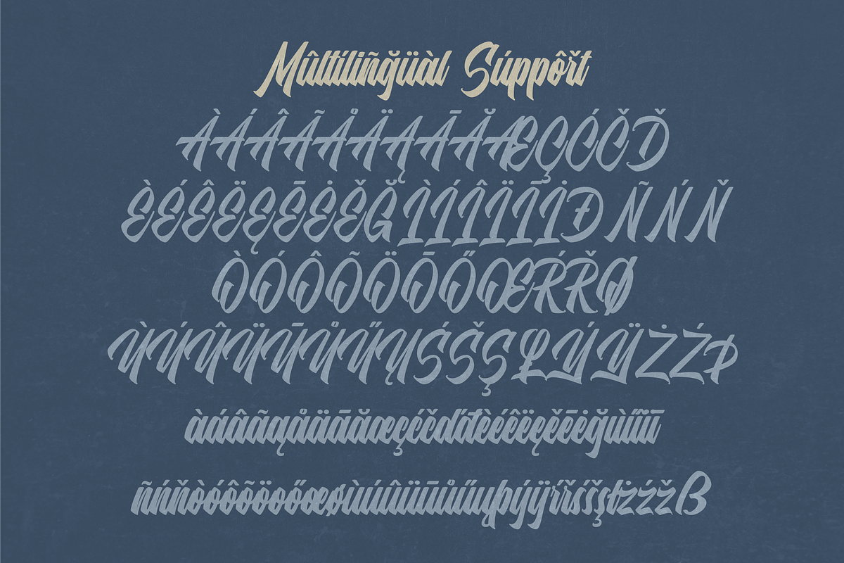 Heiback Script Font, a Script Font by Naufal Labs (Photo 14 of 15)