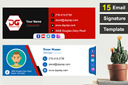 15 Creative Email Signature Template, an Email Template by Mohammad Sarfaraz (Thumbnail 5 of 7)