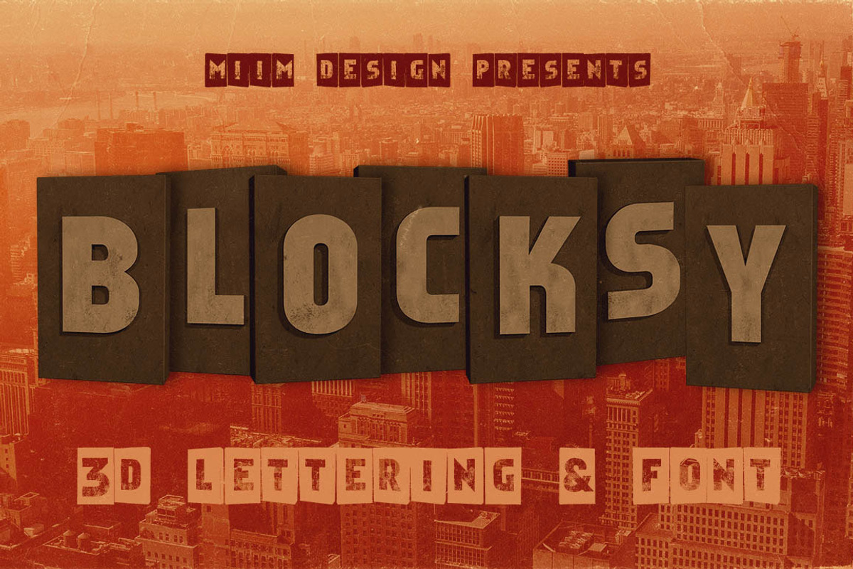 3D Lettering Mega Bundle 2 preview 5