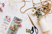 Baby Announcement Card, a Card Template by Cyrah's Collection (Thumbnail 3 of 3)