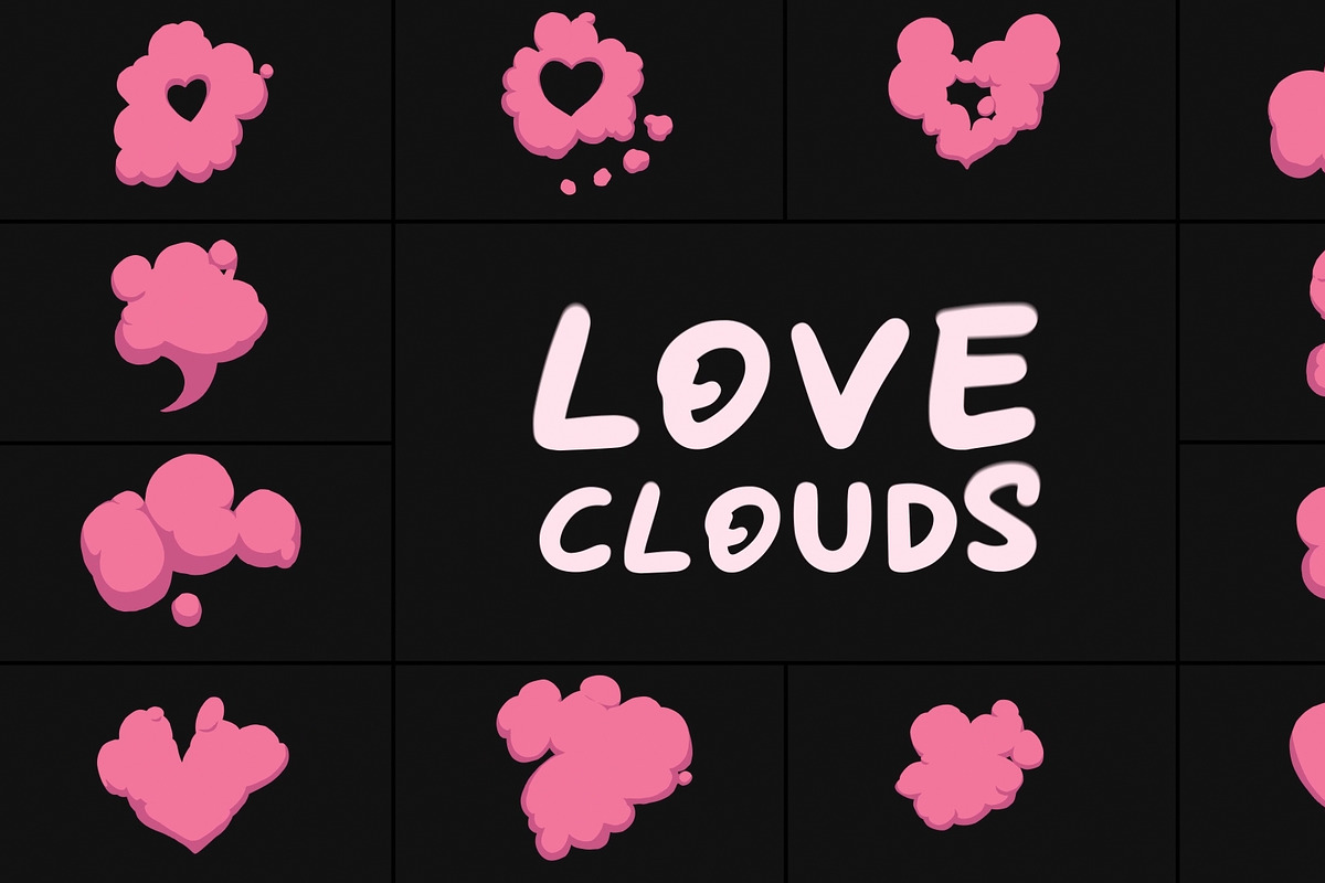 Love Clouds for DaVinci Resolve, a Templates & Theme by 2dfx (Photo 1 of 2)